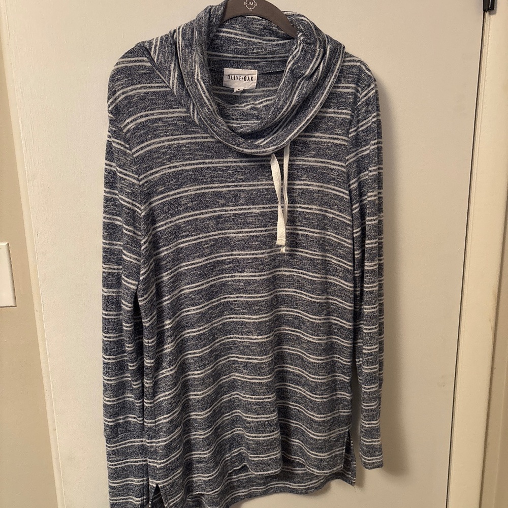 Olive + Oak Cowl Neck Top